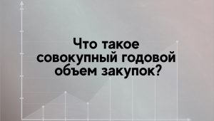 Что такое совокупный годовой объем закупок?