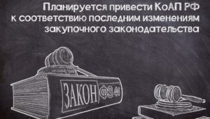 Изменения ответственности за нарушения в сфере закупок